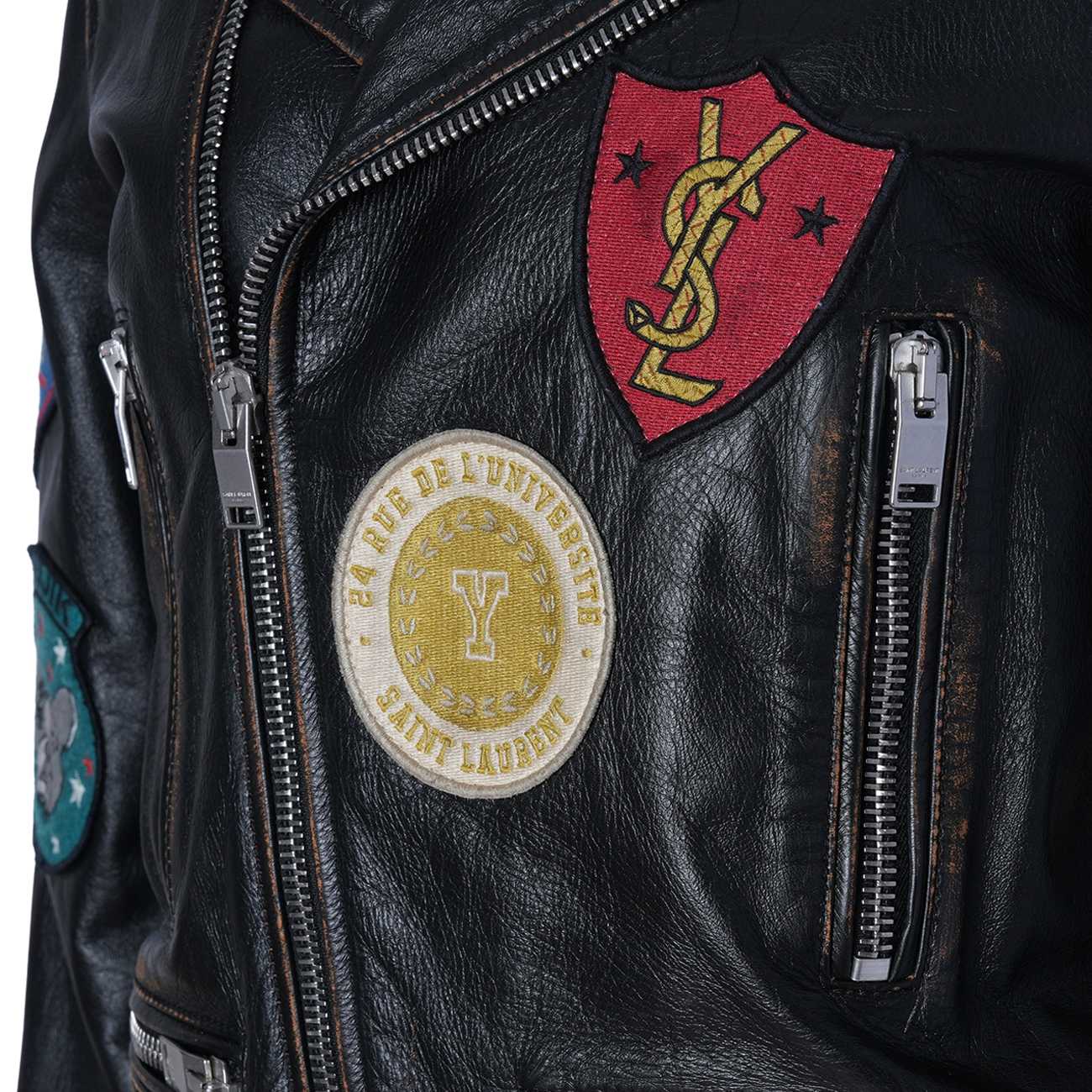 Yves Saint Laurent(USED)생로랑 가죽 자켓 #48